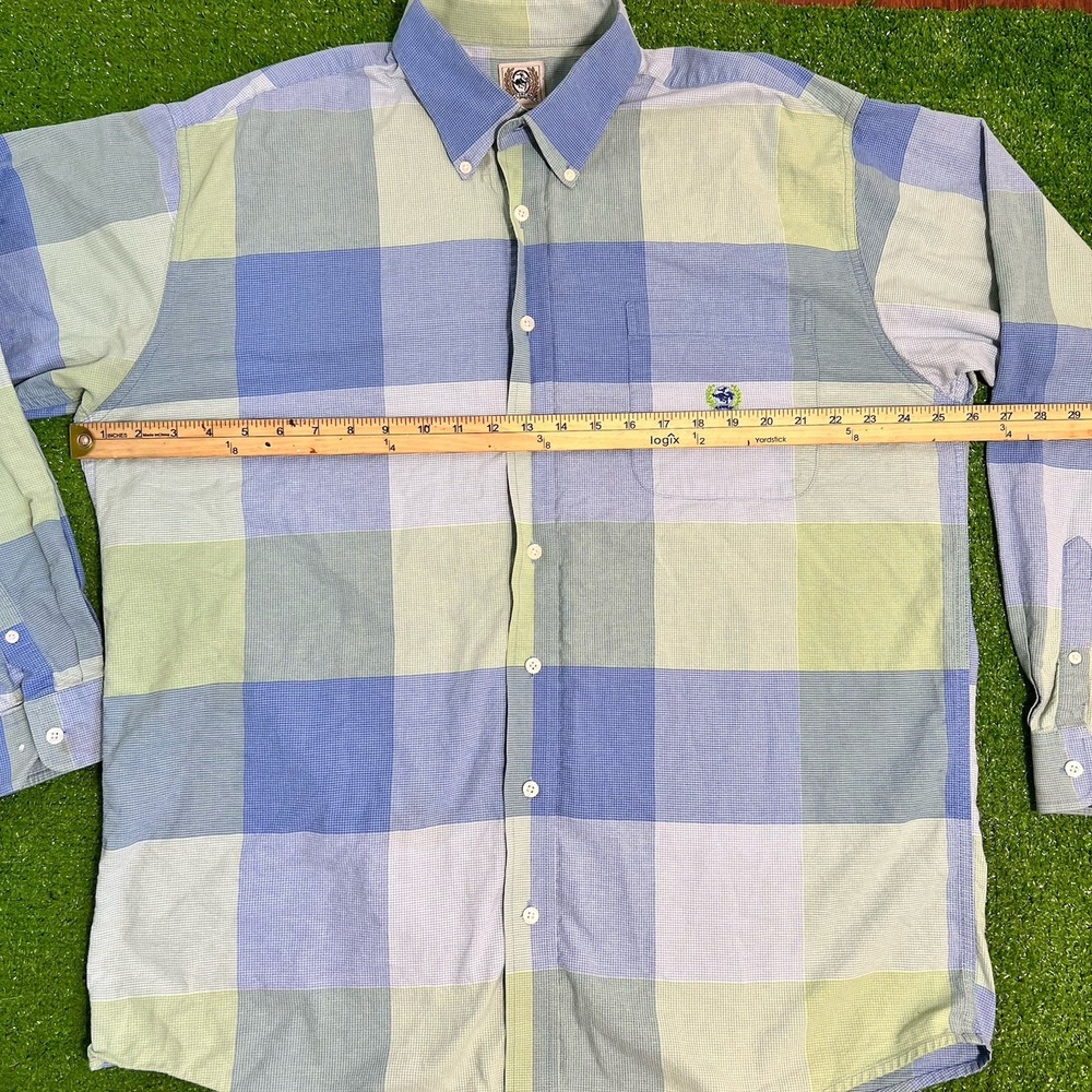 Vintage Cinch Button Down 2XL Patchwork Style Wes… - image 5